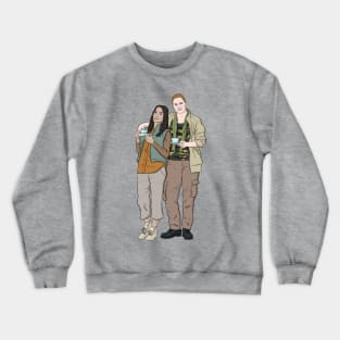 Detectorists - Louise & Varde - DMDC Line up Crewneck Sweatshirt